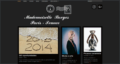 Desktop Screenshot of mademoiselleborges.com